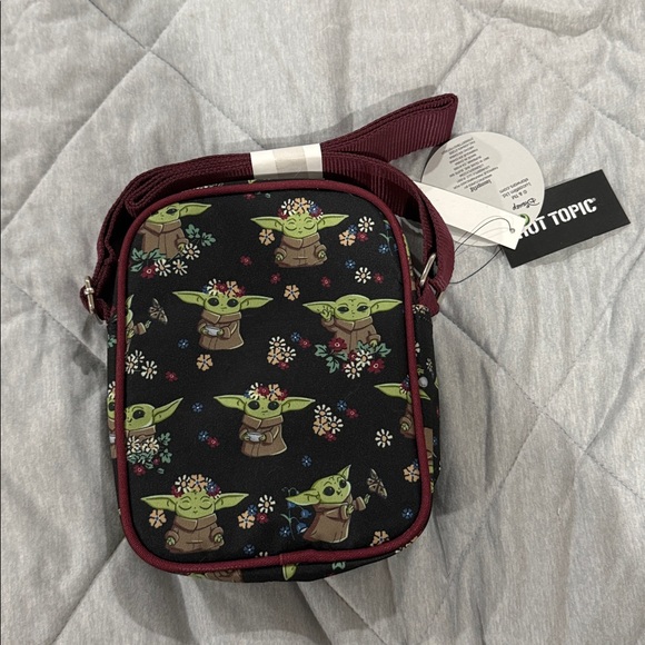 Star Wars Baby Yoda Crossbody Bag Lougefly - Picture 2 of 5